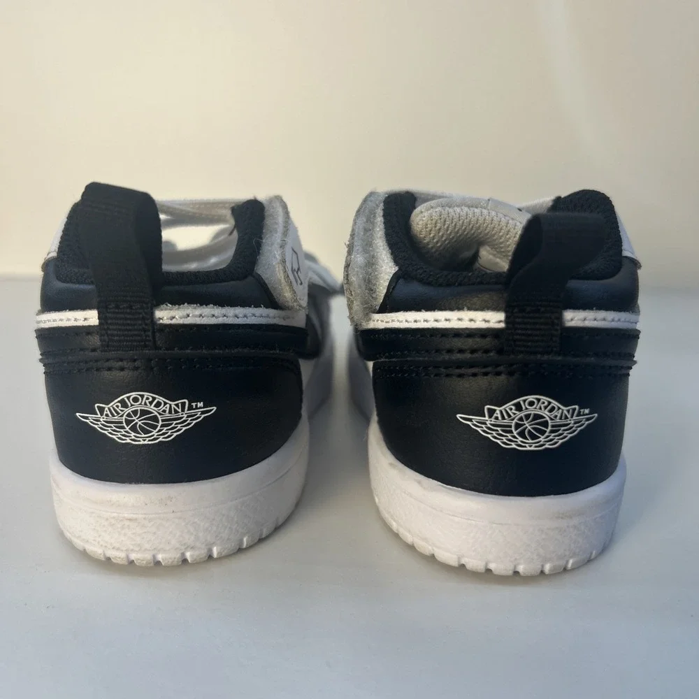 Nike Air Jordan 1 Low Alt (TD)‎ Sneakers Size 7C White/Black DR9747-132